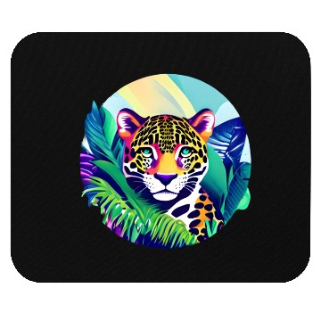 Discover Jaguar in the Tropics Mouse Pads