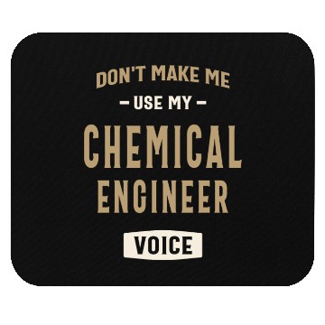 Discover Chemical Engineer Voice Activated Mouse Pads