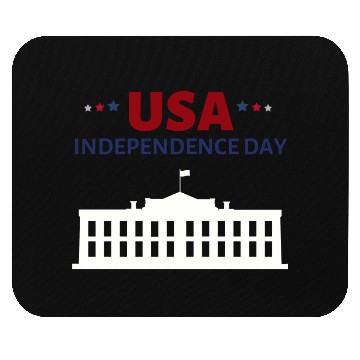 Discover Happy independence day Mouse Pads