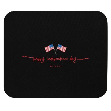 Discover Happy independence day Mouse Pads