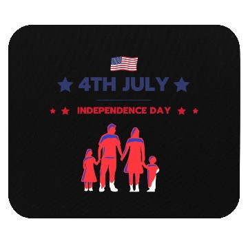 Discover Happy independence day Mouse Pads