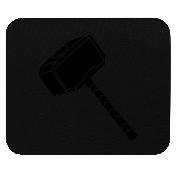 Discover Thor hammer Mouse Pads