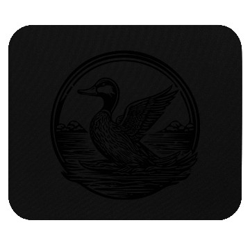 Discover Duck Bird Nature Pond Mouse Pads