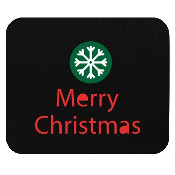 Discover Christmas Snowflake Merry Christmas Mouse Pads