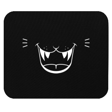 Discover Angry Cat Face Mouse Pads