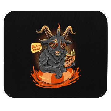 Discover Relax in Hell - Beach Please Devil Mouse Pads