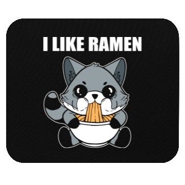 Discover I Like Ramen Japanese Gift Mouse Pads