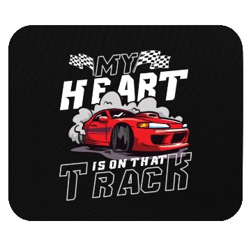 Discover Race Car Dirt Track Racing Funny Racer Race Car Mouse Pads