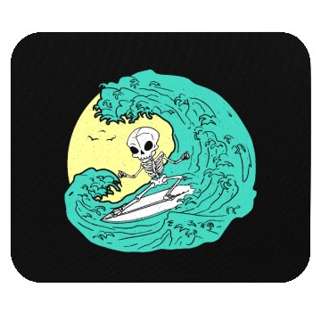 Discover Skeleton surfing on Wave Mouse Pads