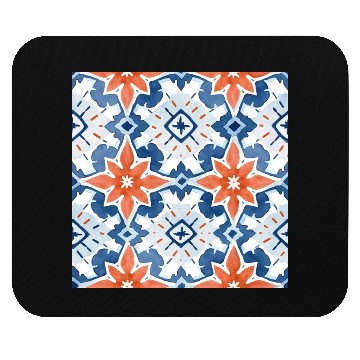 Discover Summer Melange Detailed Ceramic Tile Collection 01 Mouse Pads