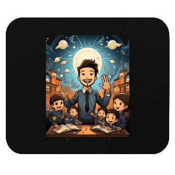 Discover Back to School Pre-K Kindergarten Teacher Student Mouse Pads