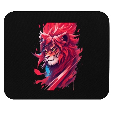 Discover Ninja lion nice Mouse Pads Ai design