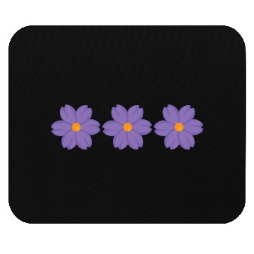 Discover PURPLE FLOWERS Mouse Pads