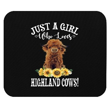 Discover Scottish Highland Cow Mouse Pads
