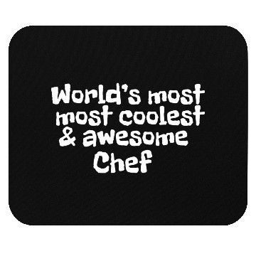 Discover World s Most Coolest And Awesome Chef Mouse Pads