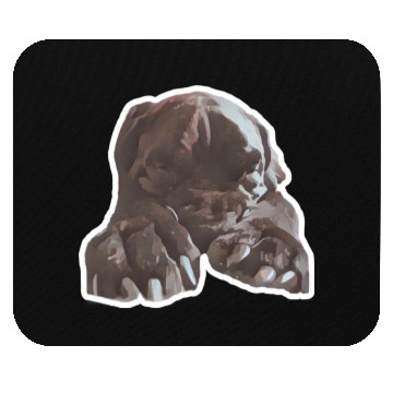 Discover Cane corso in its natural sleeping environment Mouse Pads