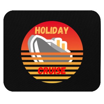 Discover Cruise across the ocean Mouse Pads