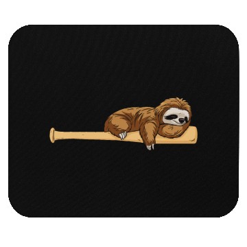 Discover Sloth Cute Sloth Baseball Mouse Pads