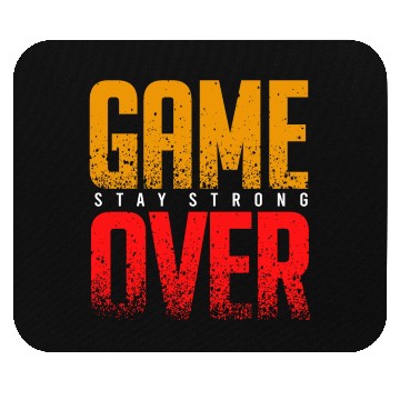 Discover Game over vector Mouse Pads design