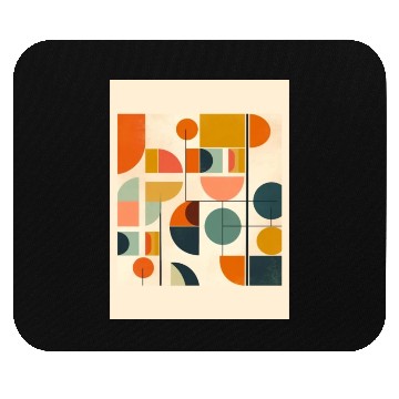 Discover Geometric mid century modern 2 Mouse Pads