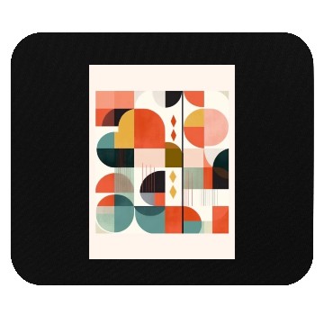 Discover Geometric mid century modern 1 Mouse Pads