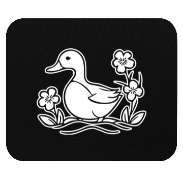 Discover Duck Bird Nature Pond Mouse Pads
