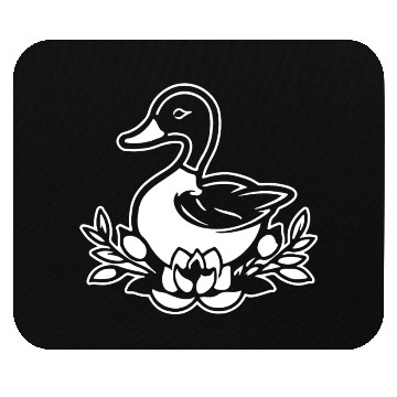 Discover Duck Bird Nature Pond Mouse Pads