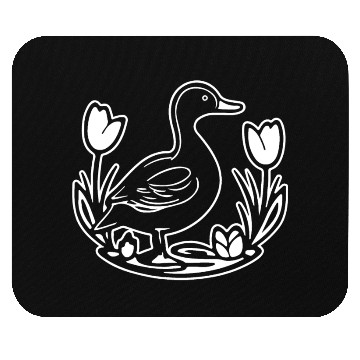 Discover Duck Bird Nature Pond Mouse Pads