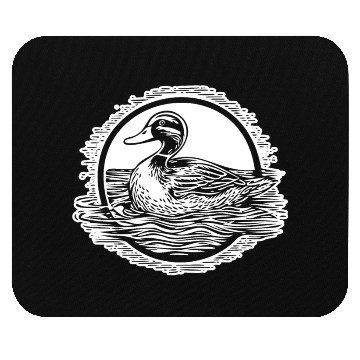 Discover Duck Bird Nature Pond Mouse Pads