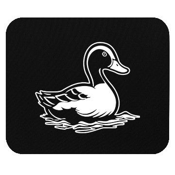 Discover Duck Bird Nature Pond Mouse Pads