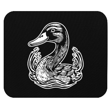 Discover Duck Bird Nature Pond Mouse Pads