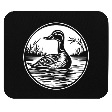Discover Duck Bird Nature Pond Mouse Pads