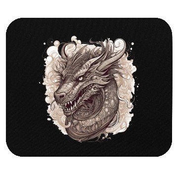 Discover mythical dragon 2 Mouse Pads