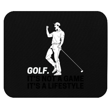 Discover Golf is not a game, its a lifestyle Mouse Pads