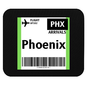 Discover airplane ticket phoenix Mouse Pads