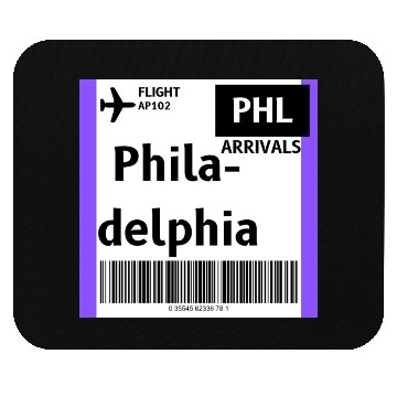 Discover airplane ticket philadelphia Mouse Pads