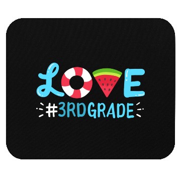 Discover 3rd Grade Watermelon Summer Student nature Mouse Pads