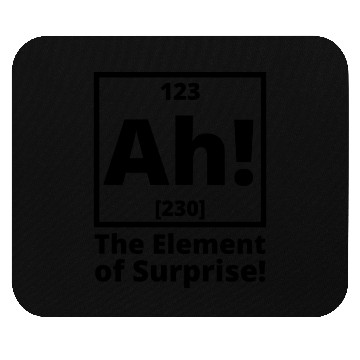 Discover Ah The element of surprise stars Mouse Pads