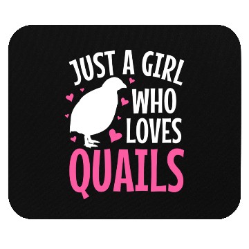 Discover Quails Quail Lover Mouse Pads