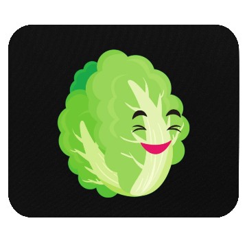 Discover lettuce green Mouse Pads