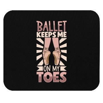 Discover Ballet Ballerina Dance Dancer Dancing Ballet Gift Mouse Pads