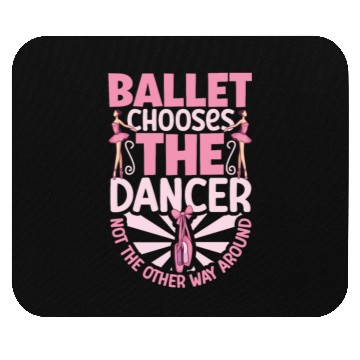 Discover Ballet Ballerina Dance Dancer Dancing Ballet Gift Mouse Pads