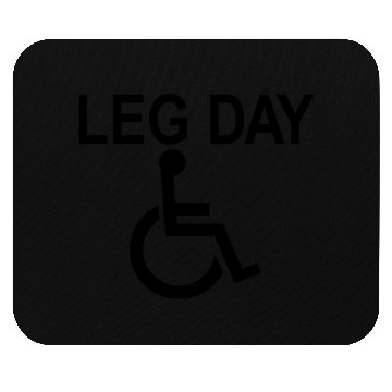Discover Handicapped Leg Day Handicapped Disabled Handicap Mouse Pads