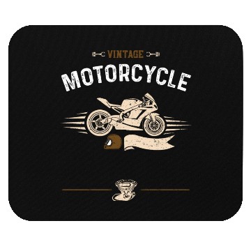 Discover Vintage Motorcycle - Motorcycle Mouse Pads