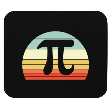 Discover Funny Pi Day Vintage Nerd Geek Pie 3.14 Mouse Pads