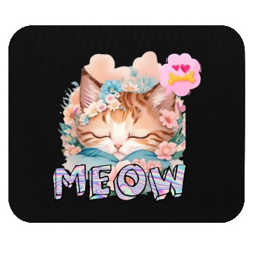 Discover Cat lover design Mouse Pads