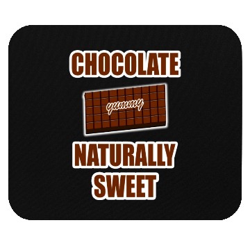 Discover Chocolate Naturally Sweet Bar Mouse Pads