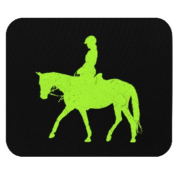 Discover Equestrian Green Lizard Mouse Pads