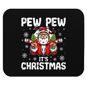 Discover Pew It'S Santa Mouse Pads