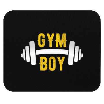 Discover Gym Boy Mouse Pads